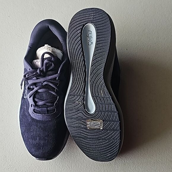 Nearly New Ryka Academy Blue Frenzy Lace Up Sneaker, Size 9 - Picture 4 of 5